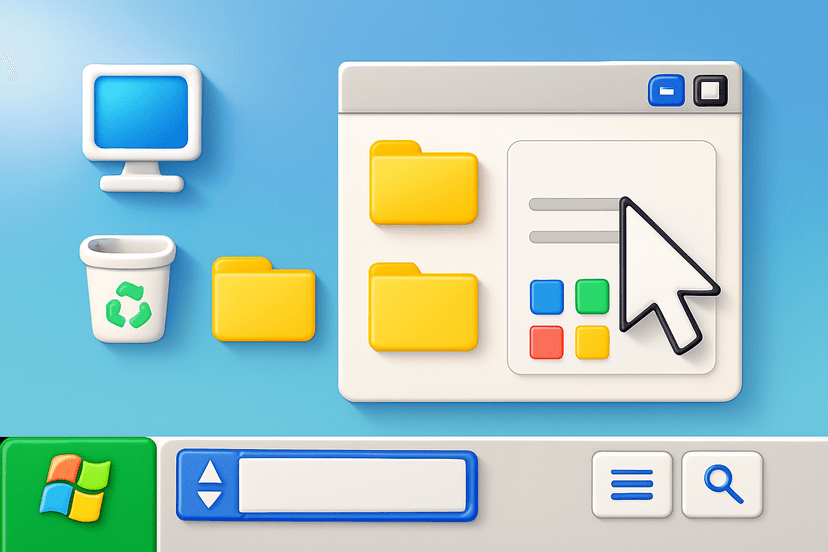 Retro themed Portfolio Website